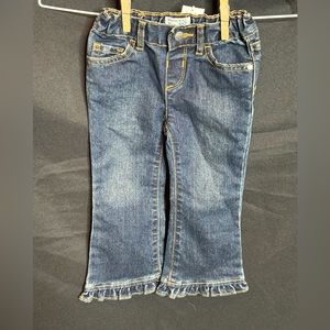 NWT Children’s Place Ruffle Leg Dark Denim Boutique Size 2T